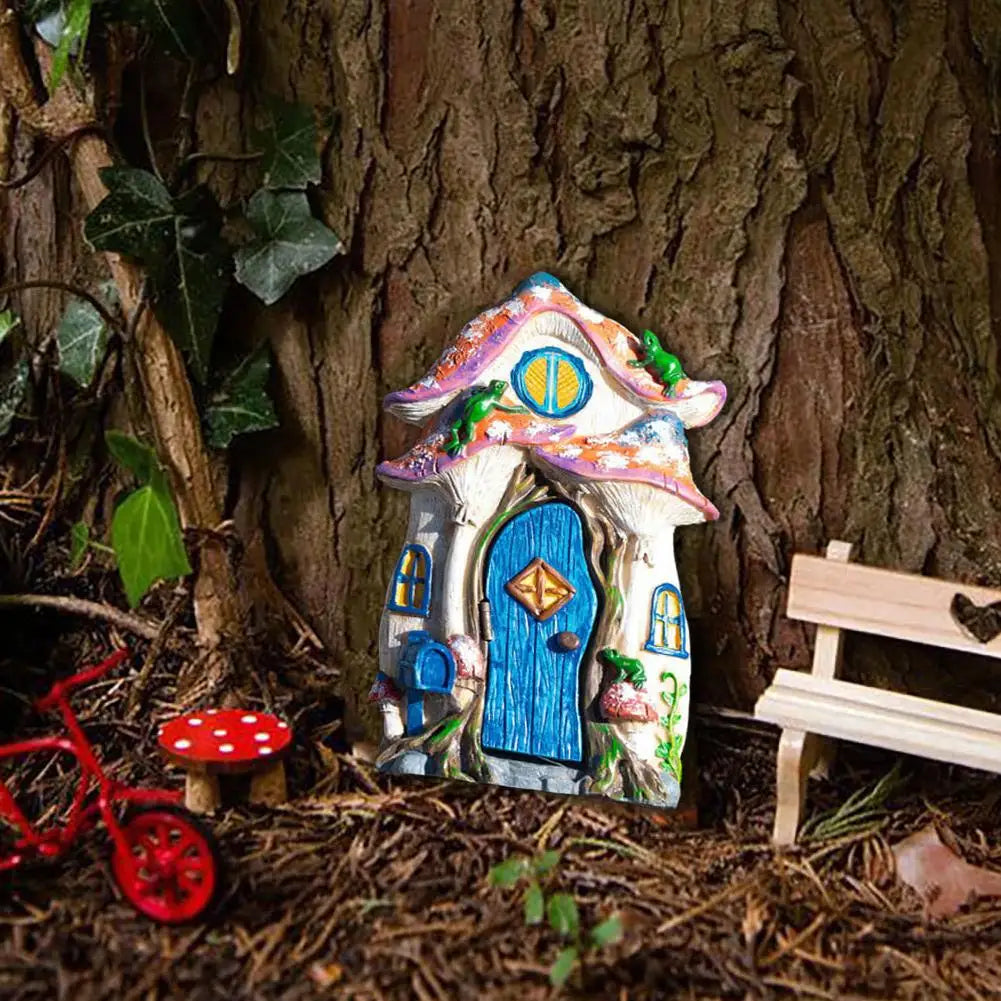 Fairy Tale World Dwarf Garden Landscaping House Resin Crafts Restaurant Garden Home Decoration Accessories