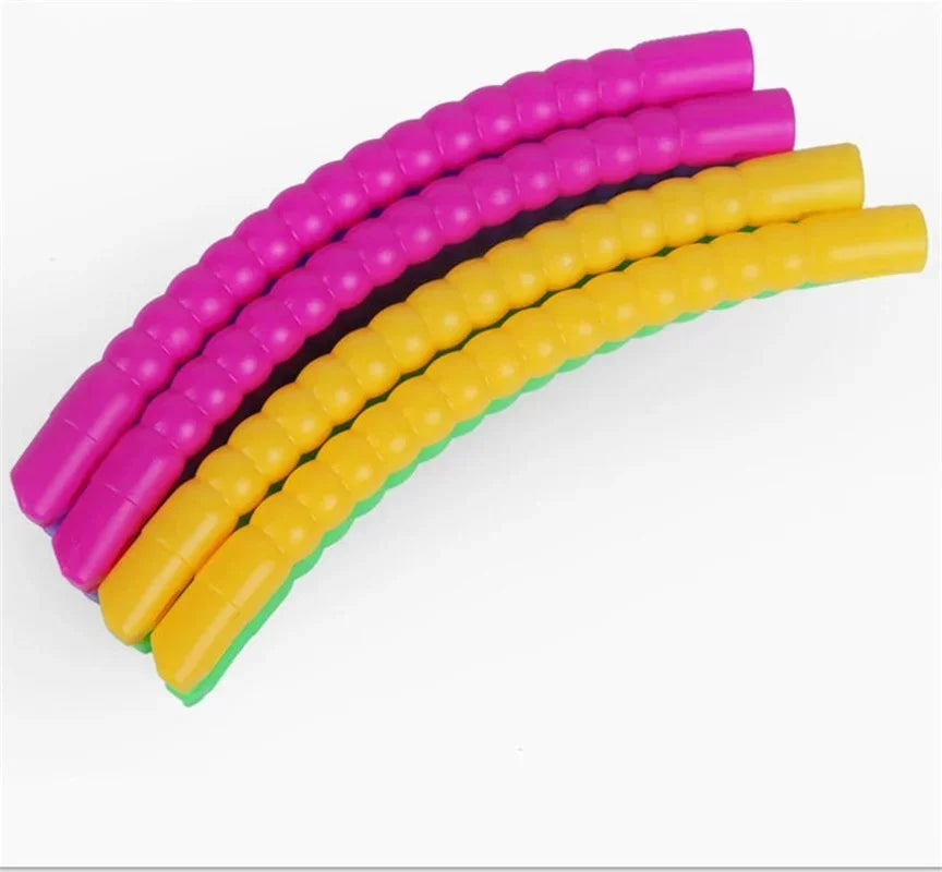 Sport Removable Color Hoop Equipment for Children Portable Exercise Plastic Fitness Training Circle Children's Best Gifts