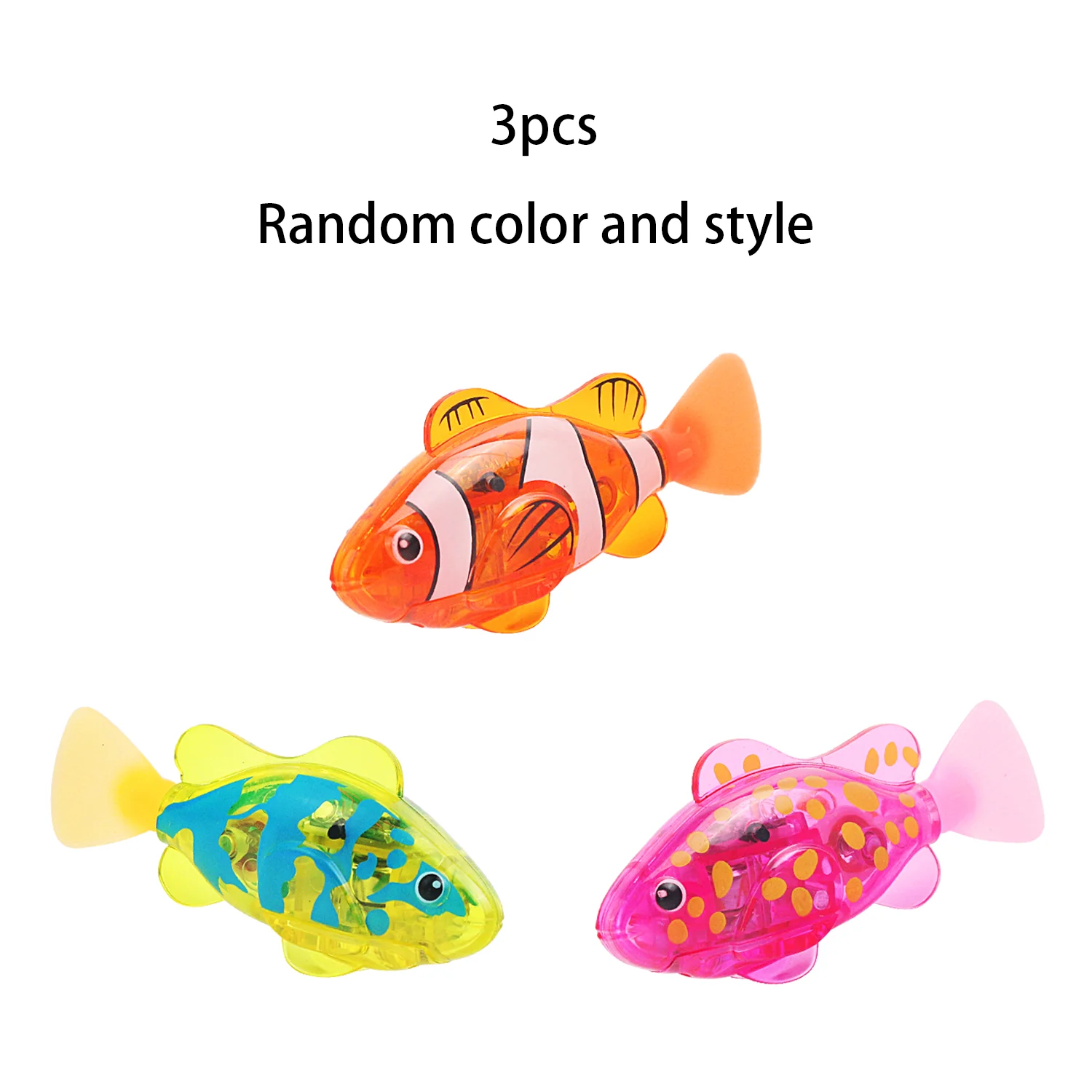 Pet Toys Teasing Cat Electronic Swimming Fish Cat Fun Pet Toys Lighting Simulation Electronic Sensing Fish