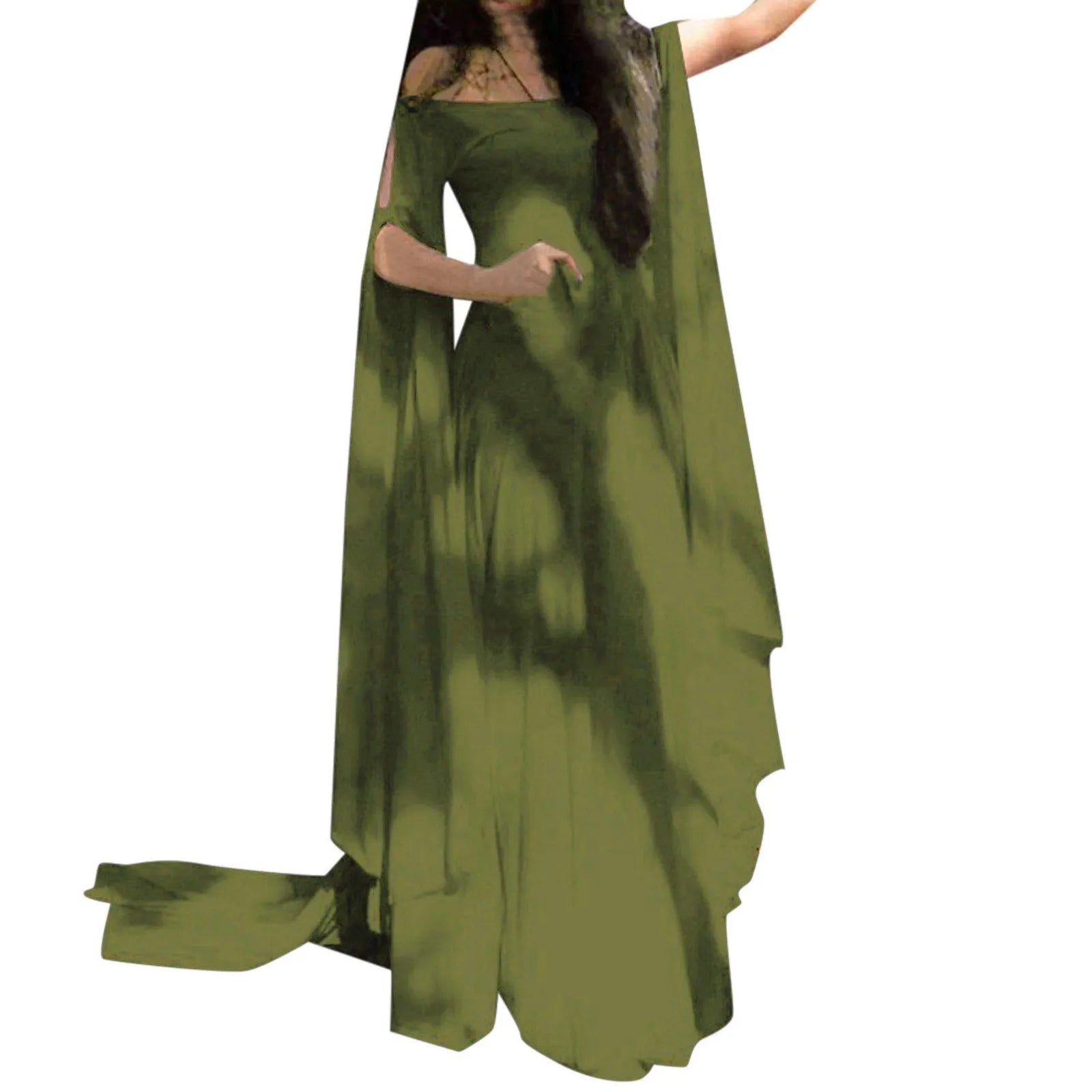 ladies dress Elegant off shoulder round Neck high Waist Wrapped Maxi Dress Women halloween Party Club Elegant Evening Dresses