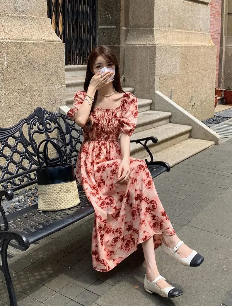 Dresses for Women Holiday Long Loose Woman Dress Birthday Maxi Soft Black Trendy One Pieces Harajuku Xxl Elegant Luxury Hot Chic