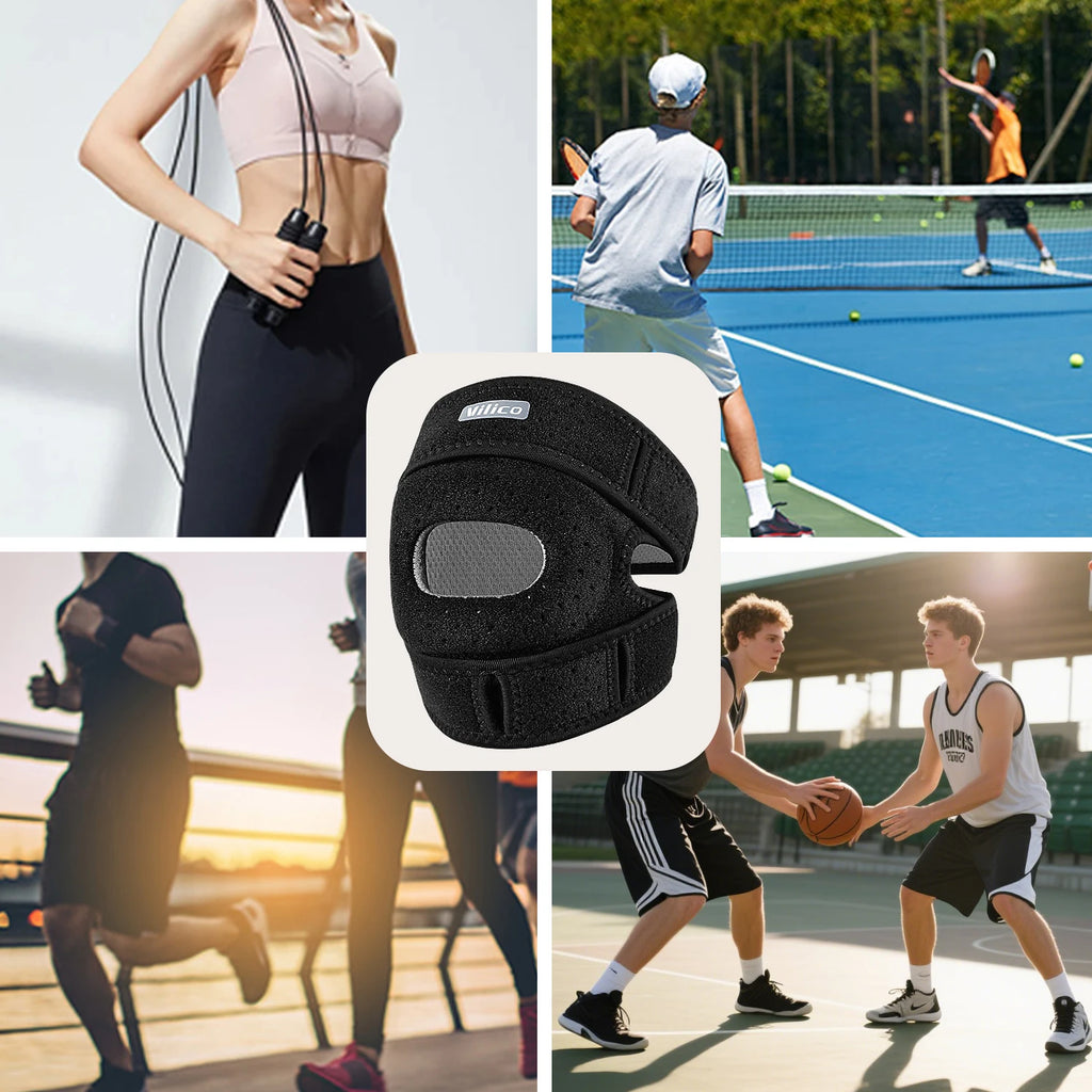 Sports Patella Strap Running Jump Rope Fitness Knee Protection Meniscus Professional Equipment Knee Protectors