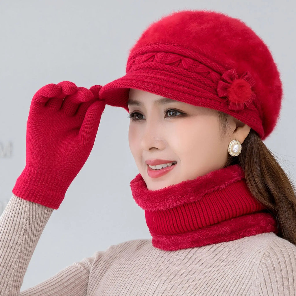 All-match Hats  Popular Solid Colors  Warm Colors   Hot-selling Popular Hats  Travel Warm and Cold-proof Hats