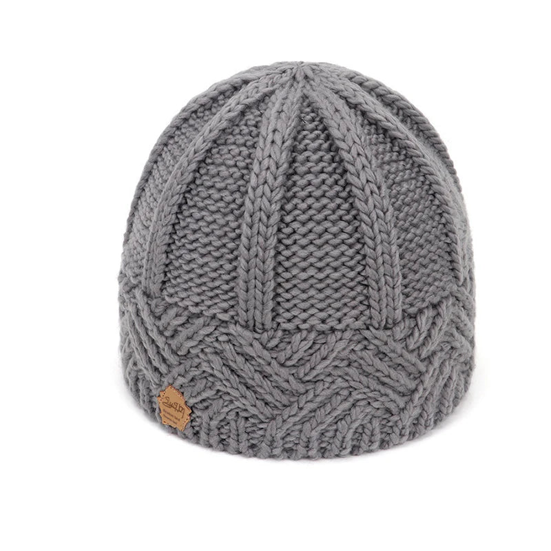 New European and American retro knitted hats for men and women autumn and winter knitted hats warm and comfortable hats
