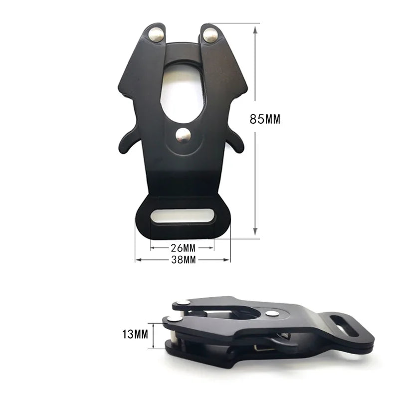 Frog clip, heavy duty quick release and locking dog leash buckle for attaching pet collars outdoor cable Accessories