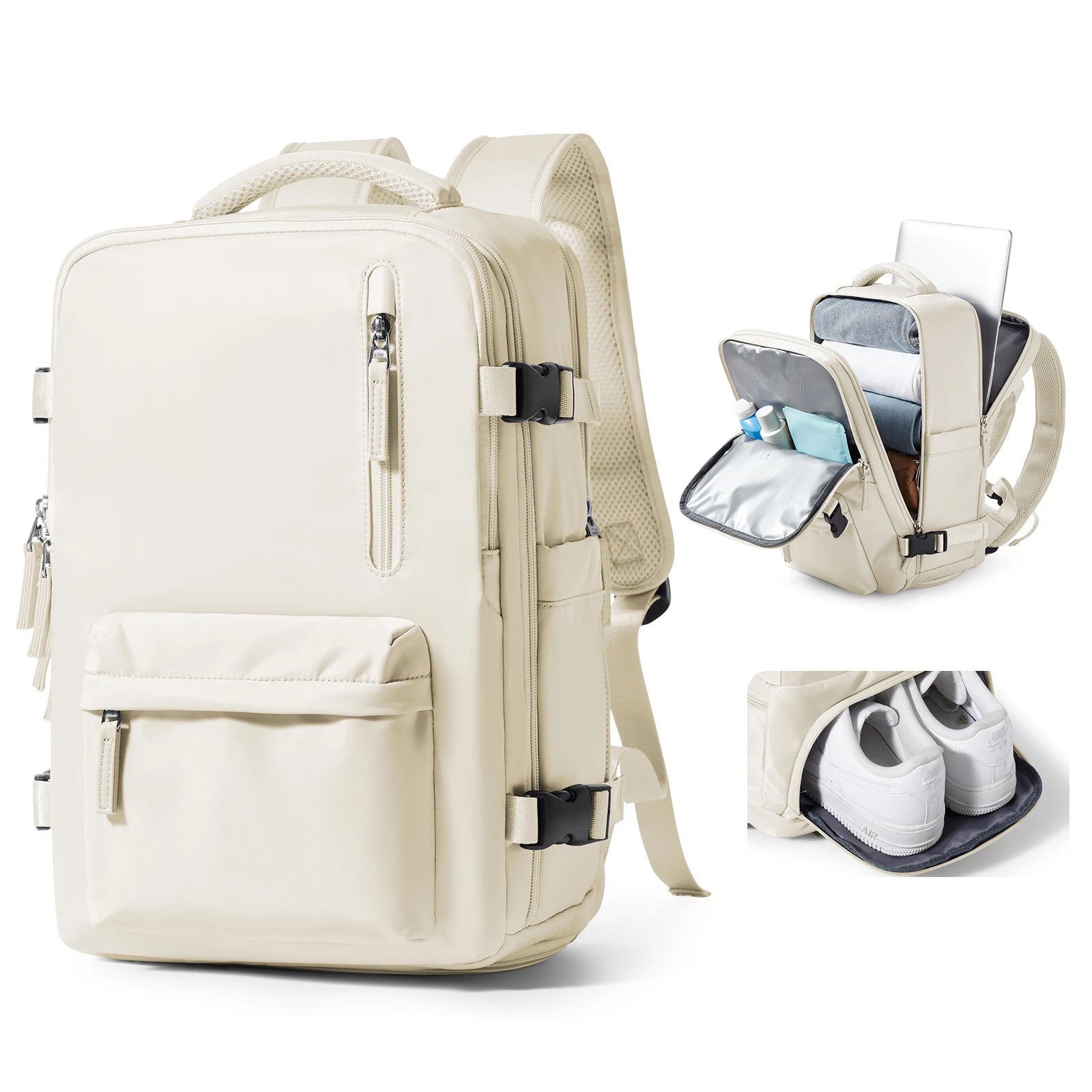 Men's Backpacks mochila viaje Travel Backpack Multifunctional Laptop Backpack Women College USB Carry-ons Waterproof Luggage sac