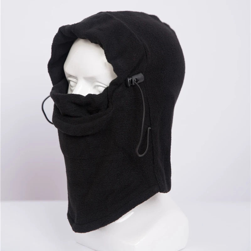Warm Cap Winter Men Women Hats Thermal Fleece Balaclava Hat Hooded Neck Warmer Hiking Driving Scarves Hats