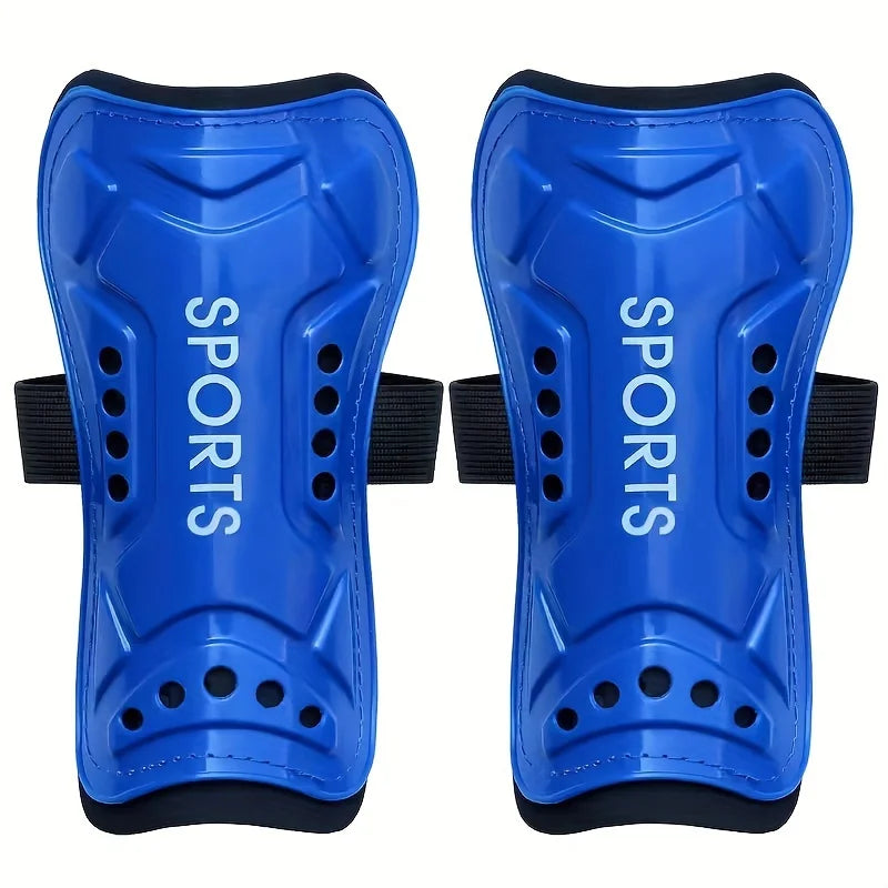 Youth football leg guards, 1 pair of leg guards, football equipment for matches, breathable and durable calf equipment