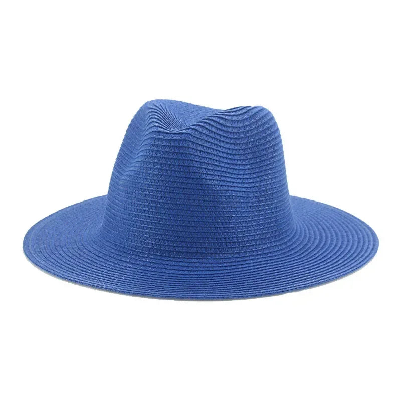 Women's Hat Hats for Women Summer Straw Sun Hats Men's Caps Sun Protection Beach Summer Women Men Panama Straw Hat Gorras Hombre