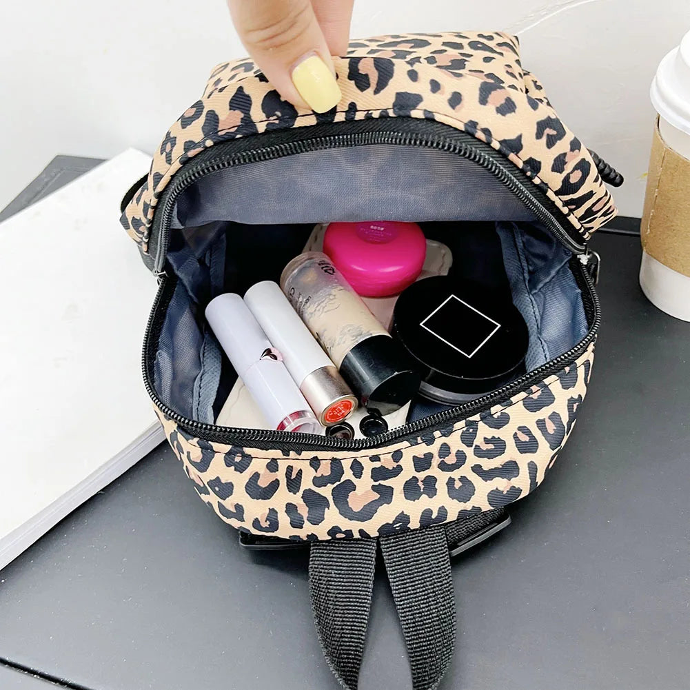 Women Backpack Preppy Style Backpack Student School Traveling Large Capacity Handbags Nylon Material Knapsacks