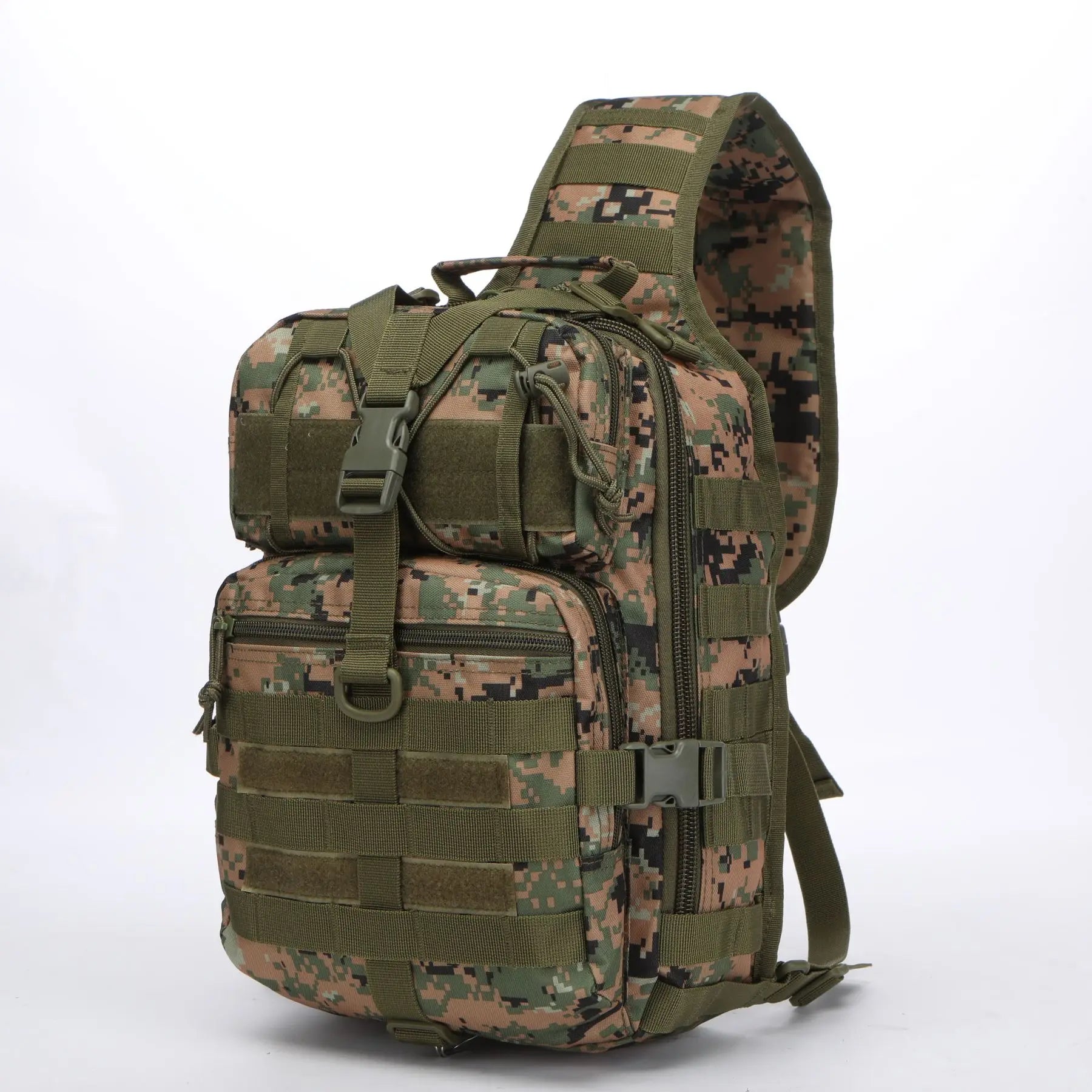 Backpack Tactical Assault Pack  Outdoor Hiking Camping Sling Backpack Waterproof EDC Rucksack Bag Hunting Trekking Travelling