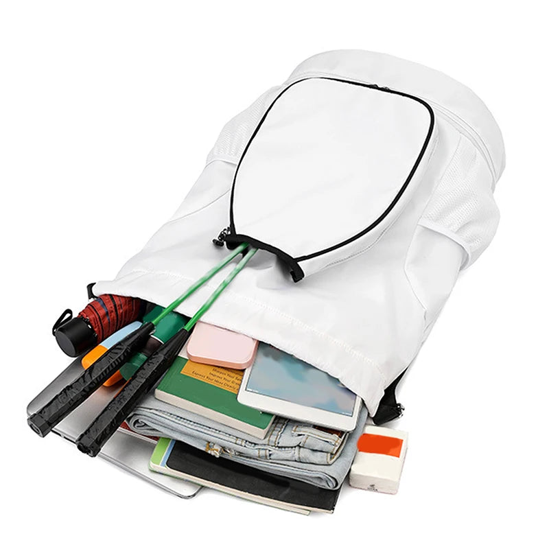 High-Capacity Sports Bag for Gym – Includes Dual Racket Spaces and Shoe Pocket, Ideal for Tennis and Badminton