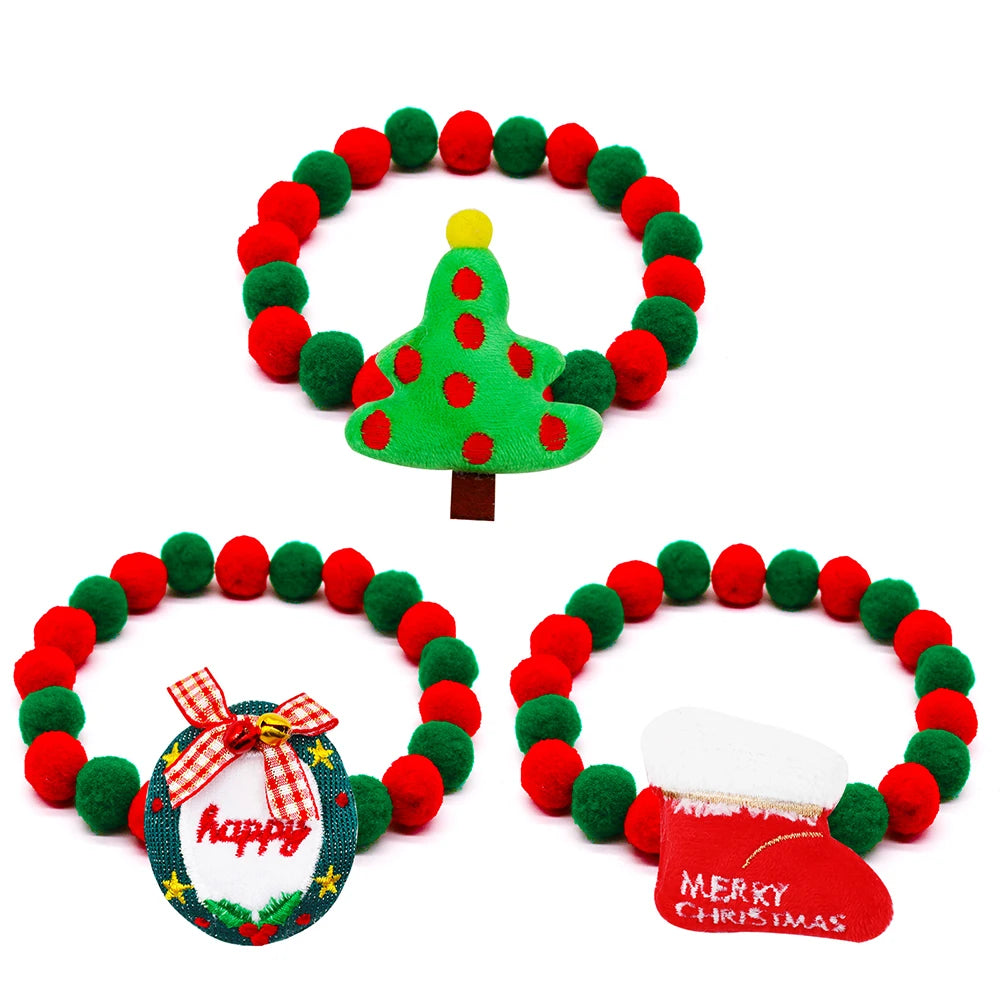 1PC Christmas Decorate Creative Pet Bowtie Dog Bow Tie Puppy Bow Ties Red Collar Dog for Small Dogs Supplies Pet Accessories