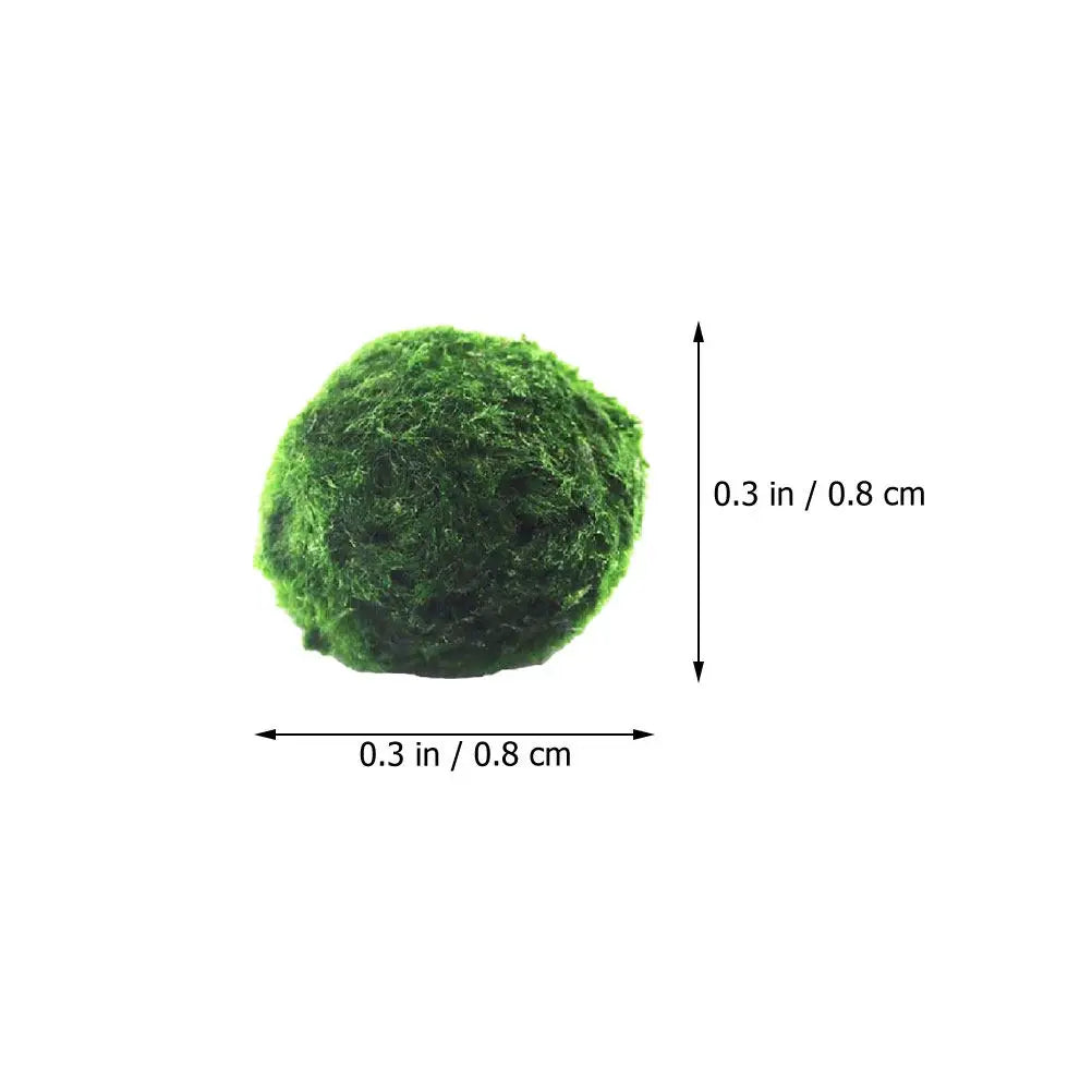 10Pcs Hydroponic Aquatic balls Decorative Fish Tank Supplies Creative Algae Balls Easy Growing Aquarium Plants
