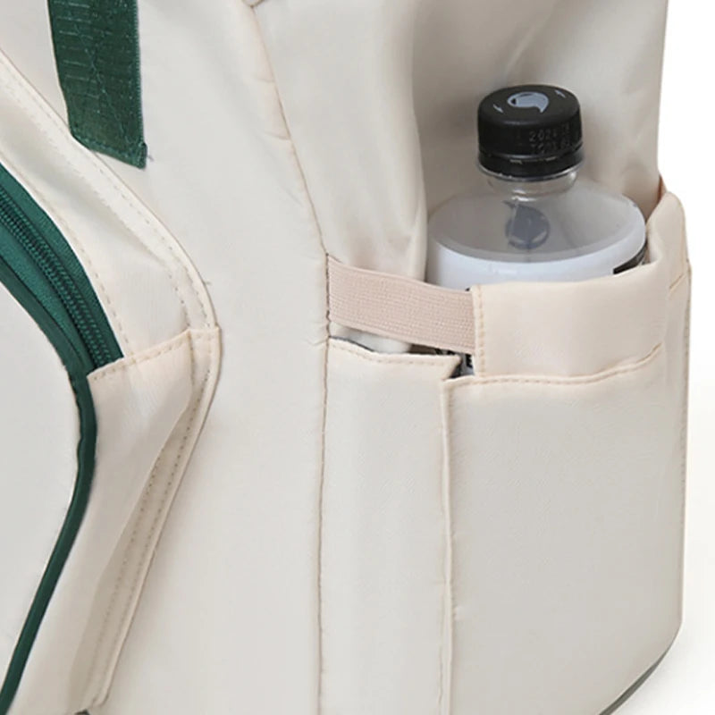 All-Sport Racket Backpack large Capacity Ventilated Shoe StorageWaterproof Tennis Duffel with Detachable Shoulder Strap