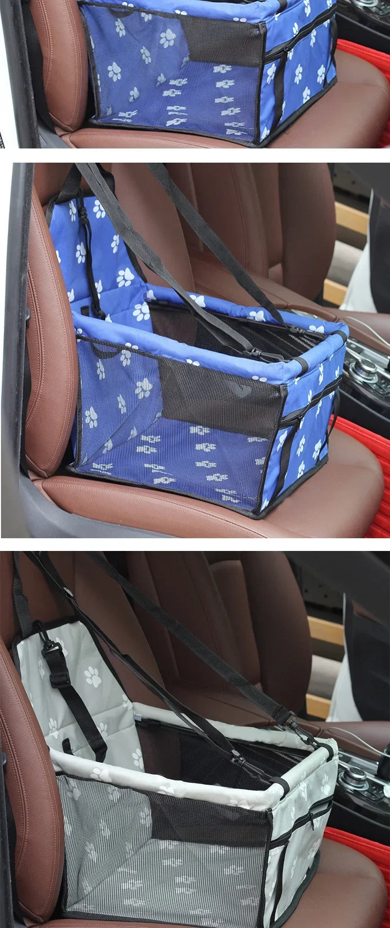 Car Pet Cushion Detachable Washing Bag Waterproof Dog Cushion Dog Cushion Cat Cushion Safety Seat Pet Bed Car Cushion