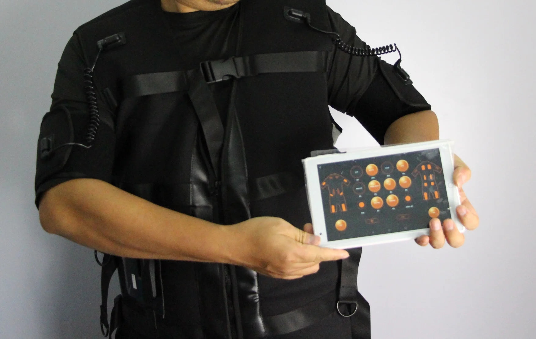 Fitness Club Coach Professional EMS Training Clothes Vest Electronic Set Wireless Control Rechargeable