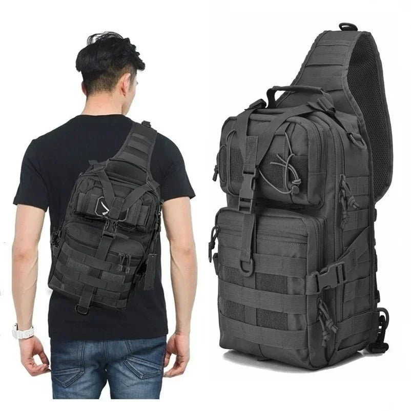 Backpack Tactical Assault Pack  Outdoor Hiking Camping Sling Backpack Waterproof EDC Rucksack Bag Hunting Trekking Travelling