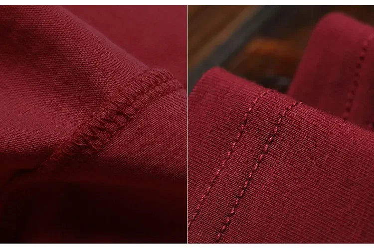 Men's T-Shirts Long Sleeve V Neck T Shirt 2025 MRMT Men Polyester T-Shirt Solid Color Slim Tight Man T Shirt For Male