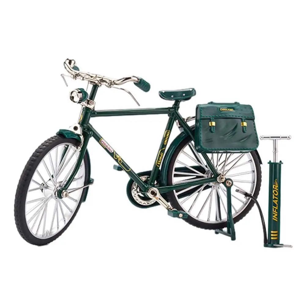 Bike  Miniature Model Cycling Figurine Retro Bicycle  Retro Bicycle Model  Simulation Bicycle Vintage Bicycle Model
