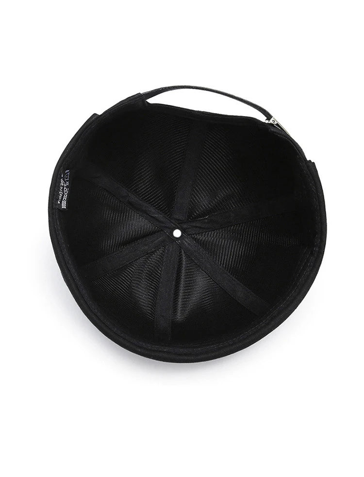 New Fashion Four Seasons Landlord Hats, Men's Street Hip-Hop Hats Beanie Melon Skin Hats, Women's Bare Plate Hats, Women's Tides