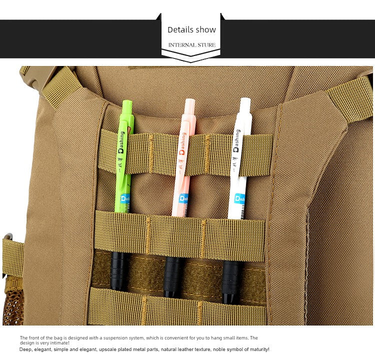 Multifunctional Camouflage Tactics Casual Waterproof Outdoor Backpack