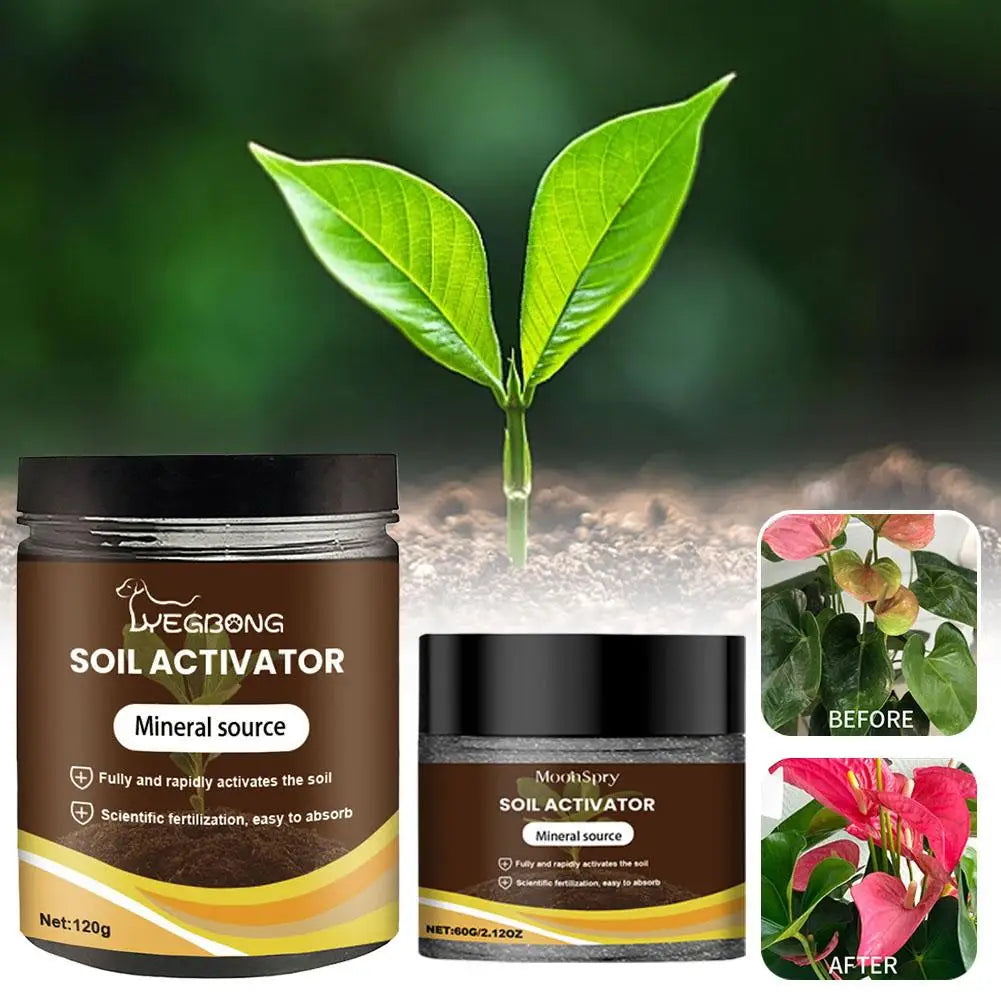 Garden Soil Conditioner Mineral Source Activator For Prevent Soil Compaction Promote Rooting Flower Plant Fertilizer Nutrient