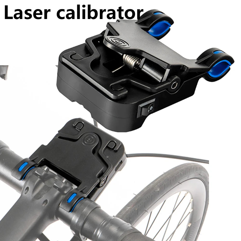 Bycicle Laser Calibrator Precise Calibrator Bike Tool Measurement Tool Aligning Indicator USB Charging Professional Bike Tools