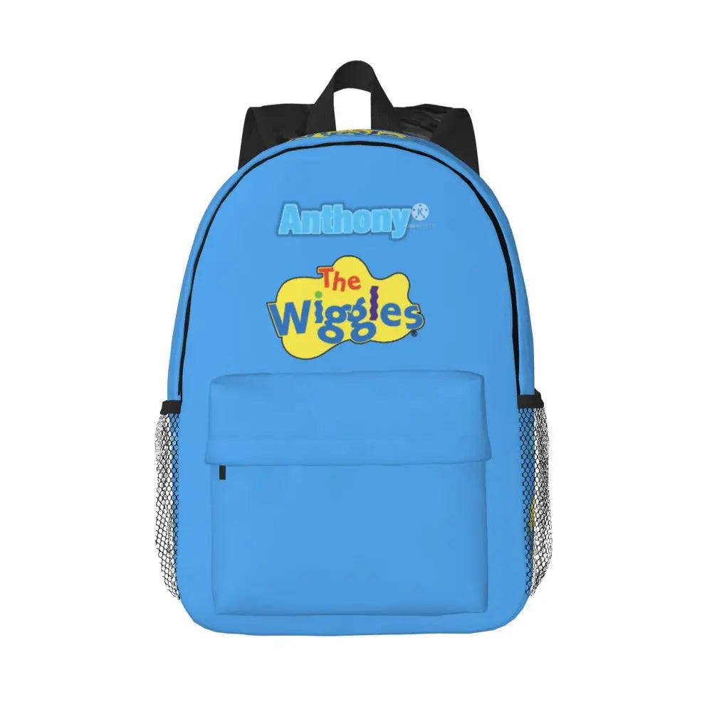 The Wiggles Tv Show Music Band Backpack Student Boys Girls BookBag Children School Bag Computer Shoulder Bags for Men Women