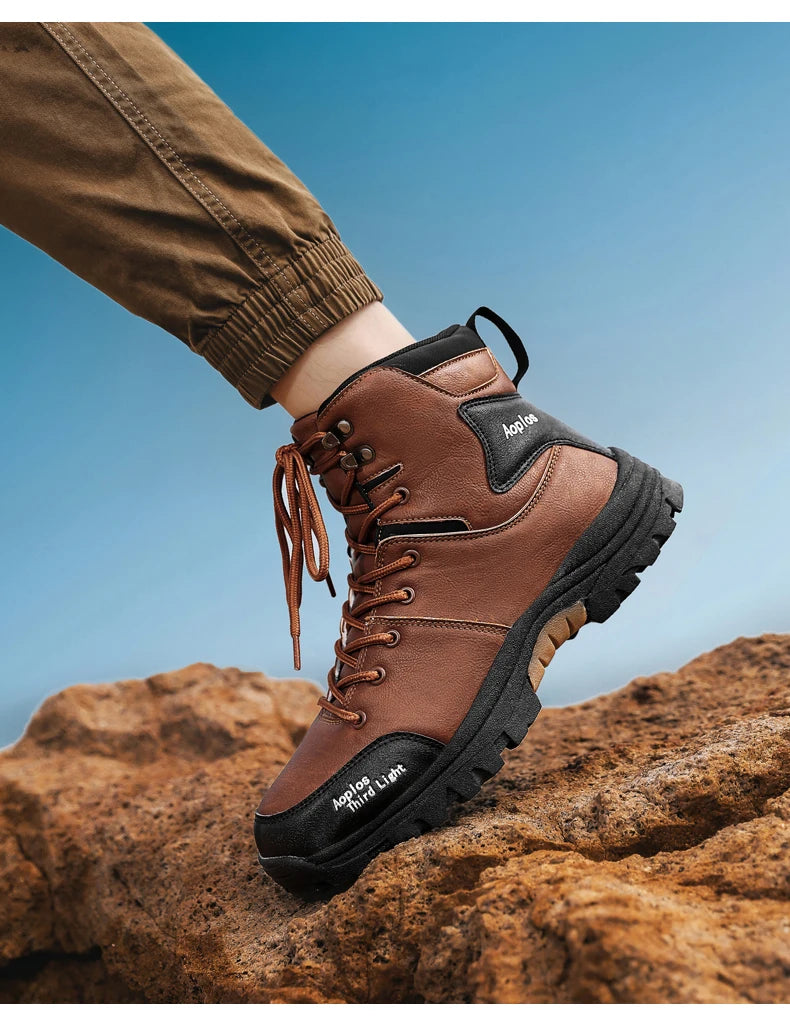 Upgraded Tactics Combat Training Boots Male Outdoors Camping Anti-wear Rapid Response Hiking Shoes Fishing Hunting Sneakers Men
