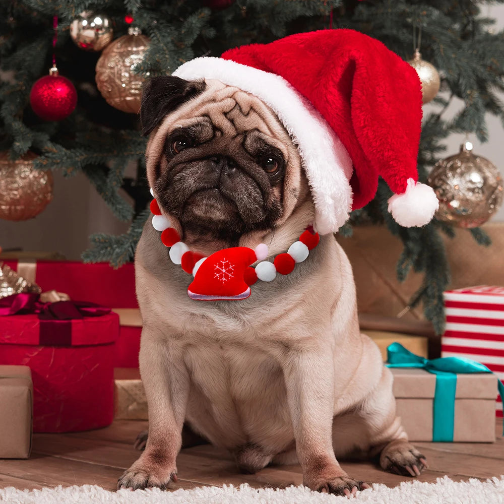 1PC Christmas Decorate Creative Pet Bowtie Dog Bow Tie Puppy Bow Ties Red Collar Dog for Small Dogs Supplies Pet Accessories