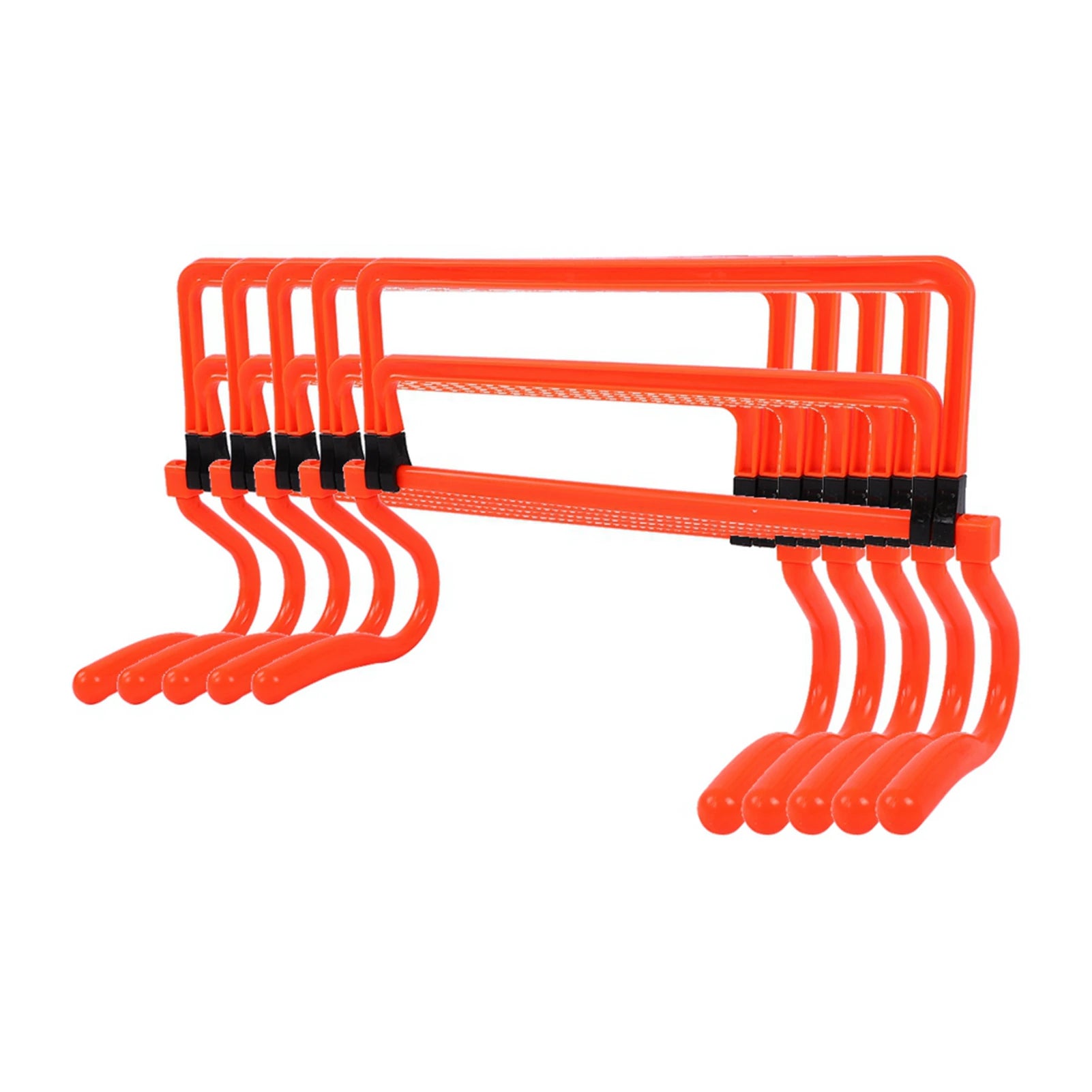 Football Soccer Training Adjustable Hurdles  Speed Training Equipment Orange Football Training Hurdle