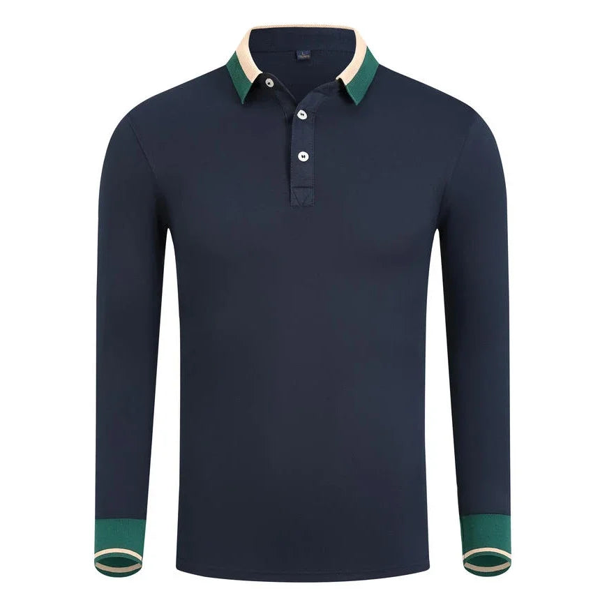 Long Sleeve Polo Shirts Custom Logo Mens T Shirt Restaurant Uniforms Women's Workwear Designer Company Team Clothes