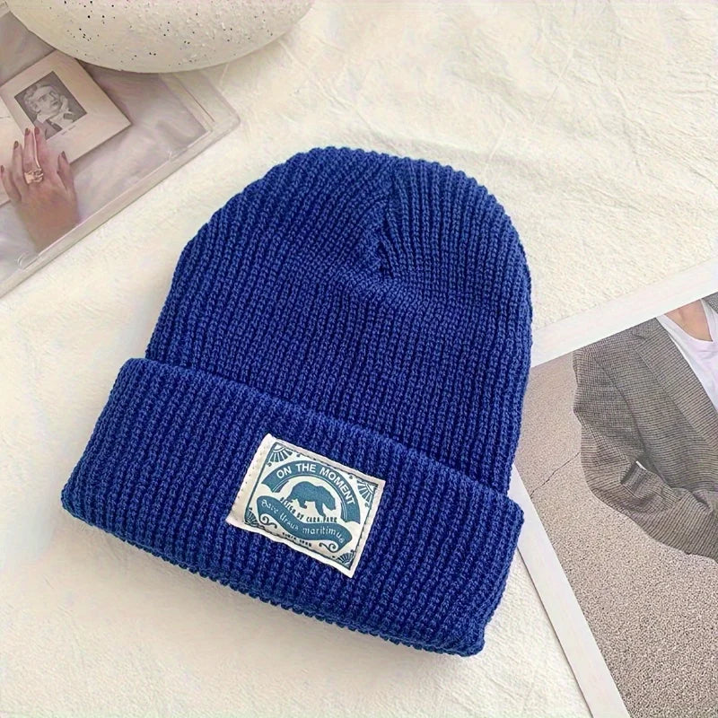 Hats for Men and Women, Autumn and Winter Style, Woolen Couple Hats, Warm Knitted Hats