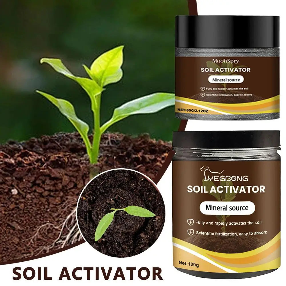 Garden Soil Conditioner Mineral Source Activator For Prevent Soil Compaction Promote Rooting Flower Plant Fertilizer Nutrient