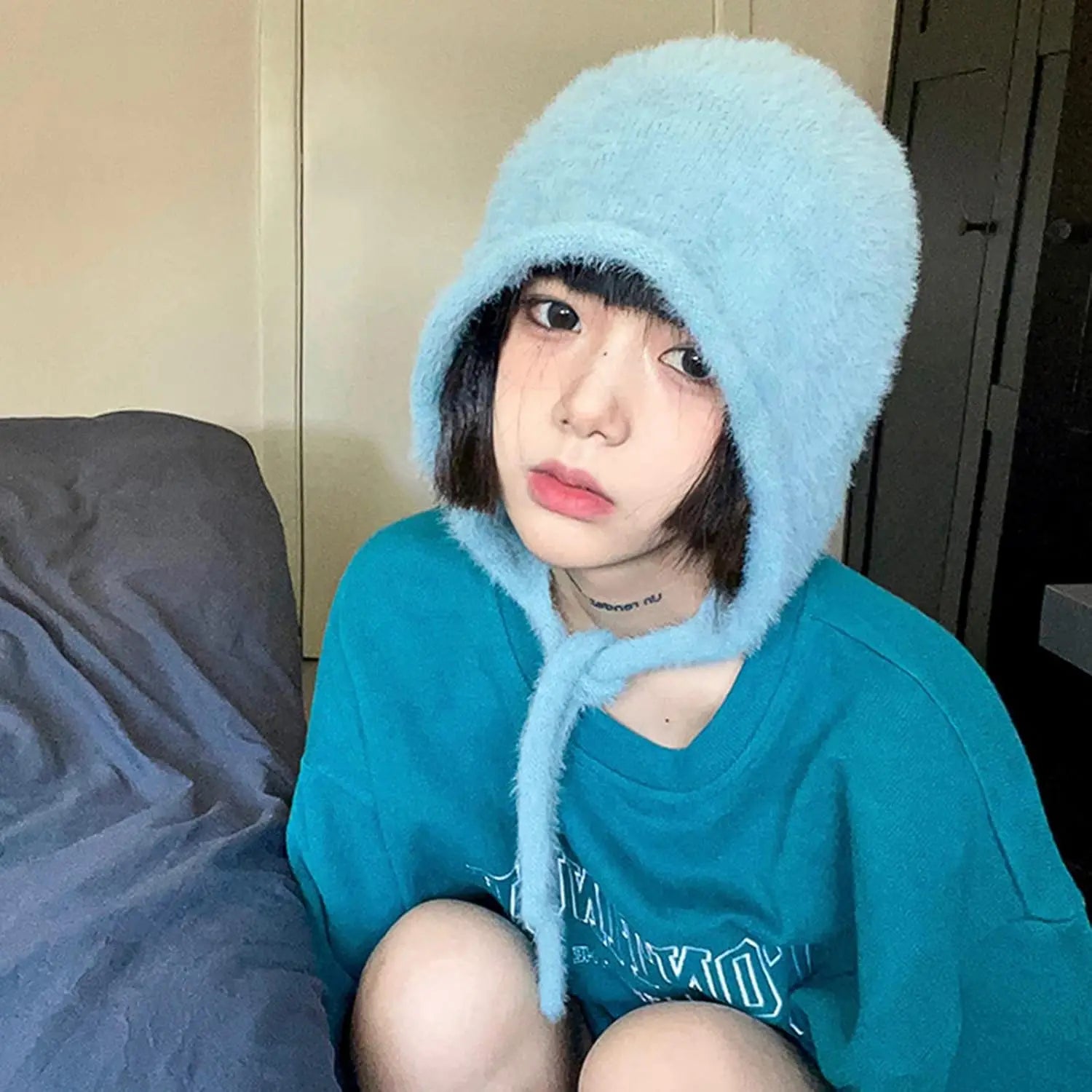 Beanies,Winter Fashion Knitted Hat Stacking Knitted Bonnet Caps Hip-Hop Soft Warm Winter for Women Girls