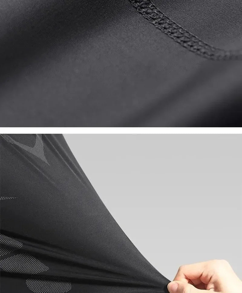 Sports Suits Men's Fitness Clothes Night Running Autumn Tight-fitting Quick-drying Clothes Cycling Training Clothes Equipment