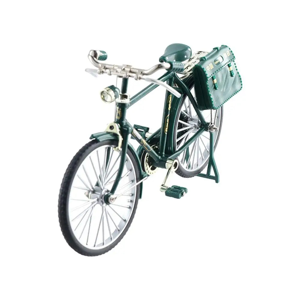 Bike  Miniature Model Cycling Figurine Retro Bicycle  Retro Bicycle Model  Simulation Bicycle Vintage Bicycle Model