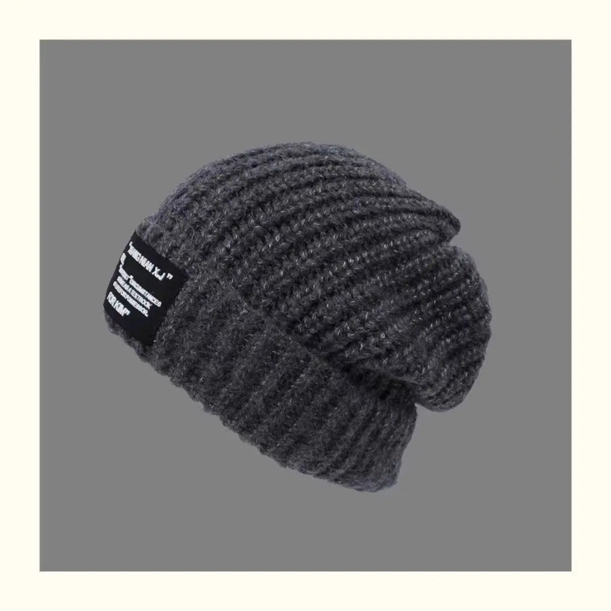 Knitted hats children's ins knitted toe caps versatile big head circumference face covering ear protection pile of hats