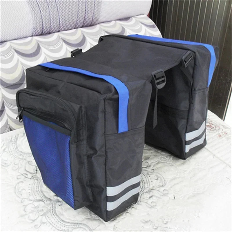 Bike Trunk Bag Luggage High-capacity Back Seat Double Side Cycling Bycicle Durable Travel