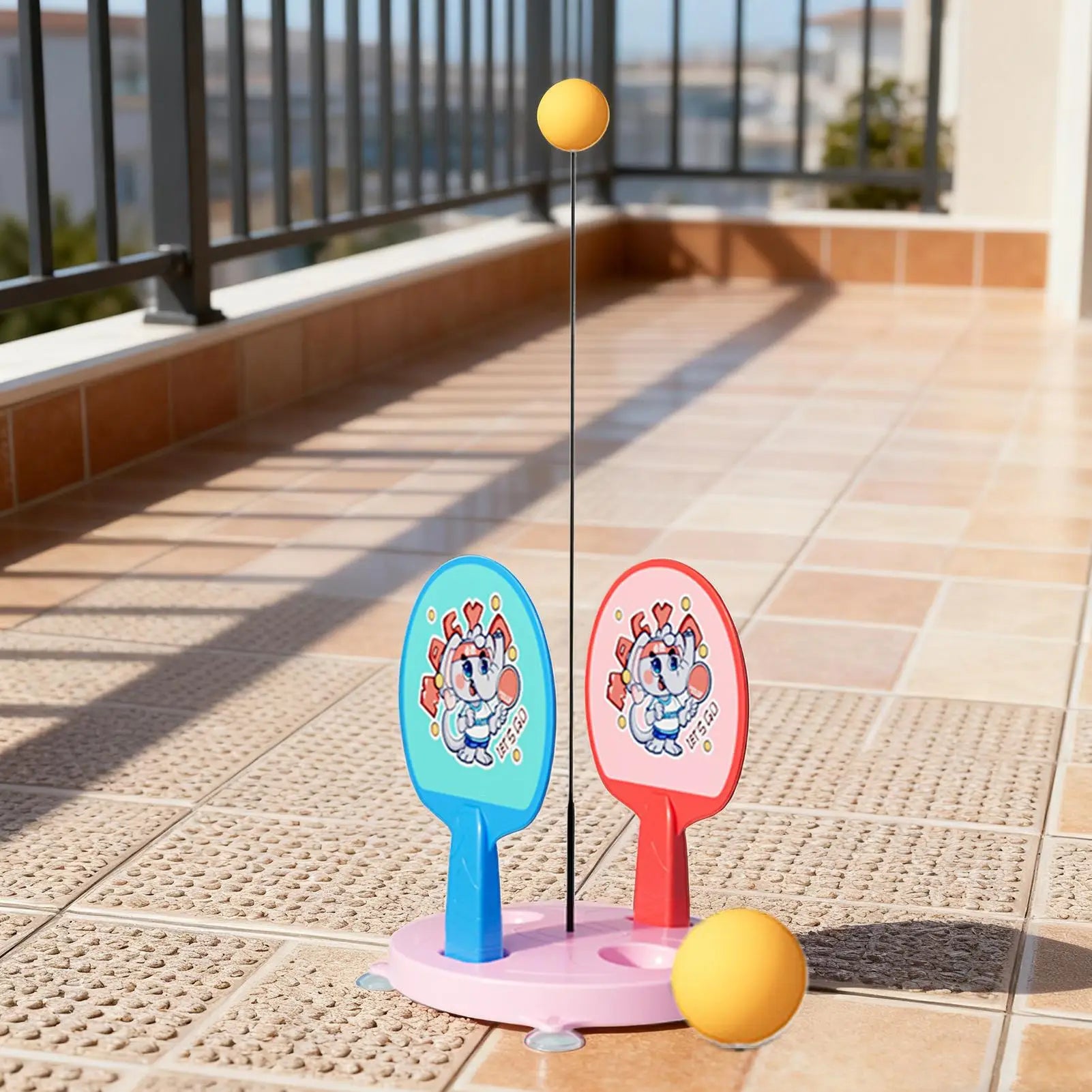 Table Tennis Trainer Table Tennis Elastic Shaft Equipment Trainer Single Sports Accessories For Kids Adults Players Exercise