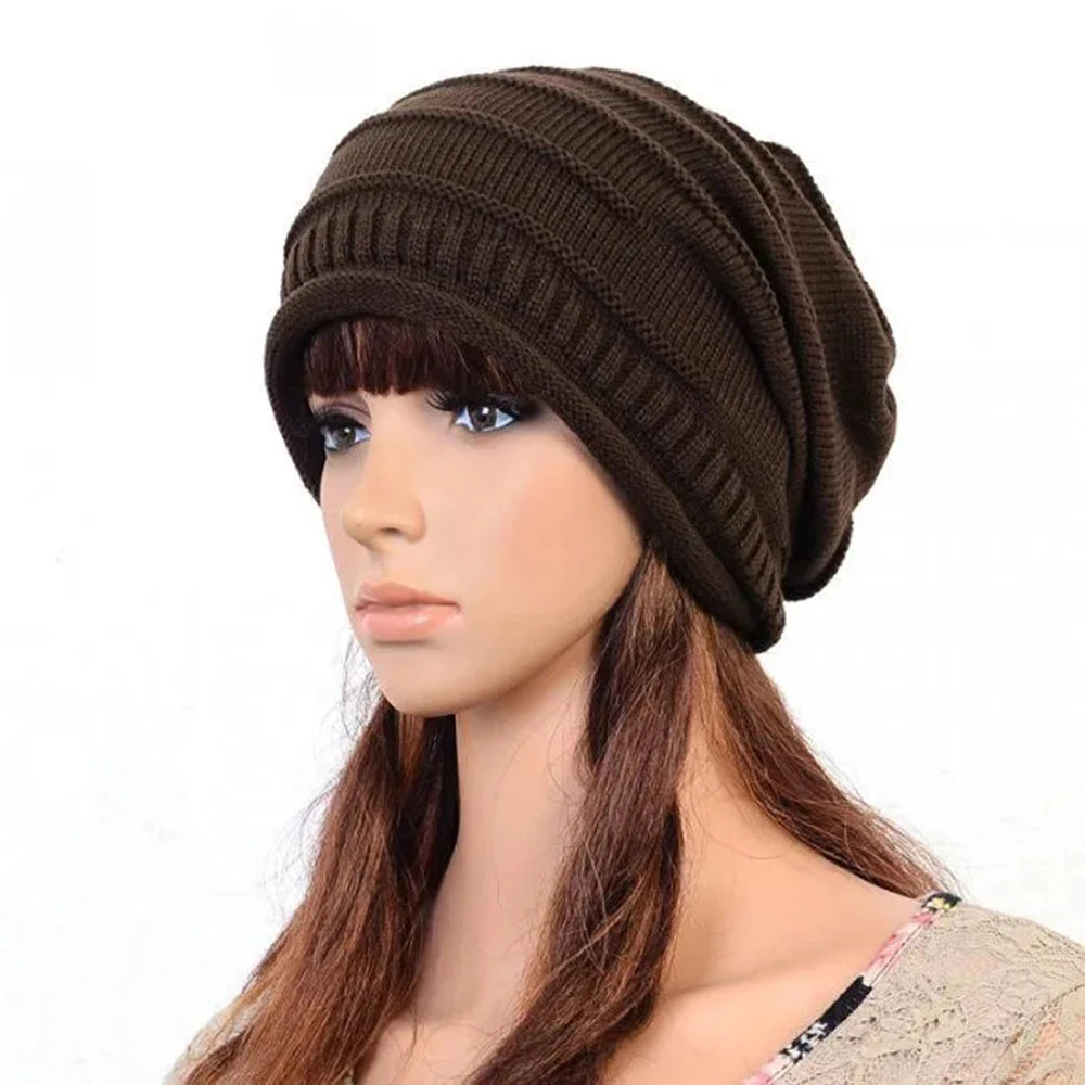Protect Yourself From The Cold Winter With This Stylish Oversized Slouch Hat