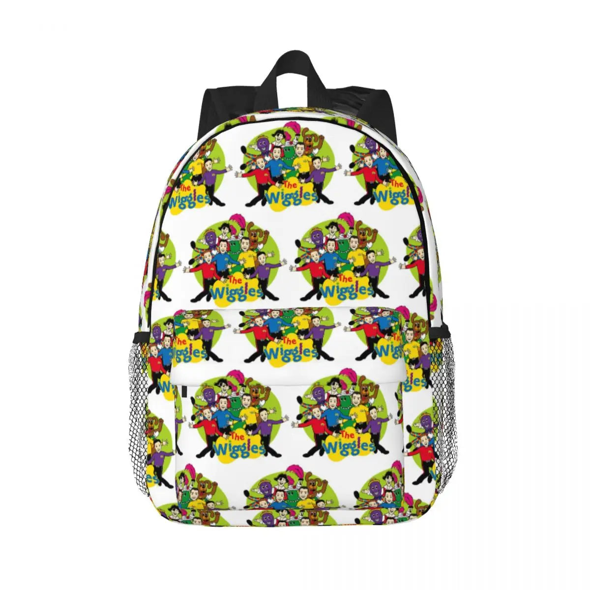 The Wiggles Tv Show Music Band Backpack Student Boys Girls BookBag Children School Bag Computer Shoulder Bags for Men Women