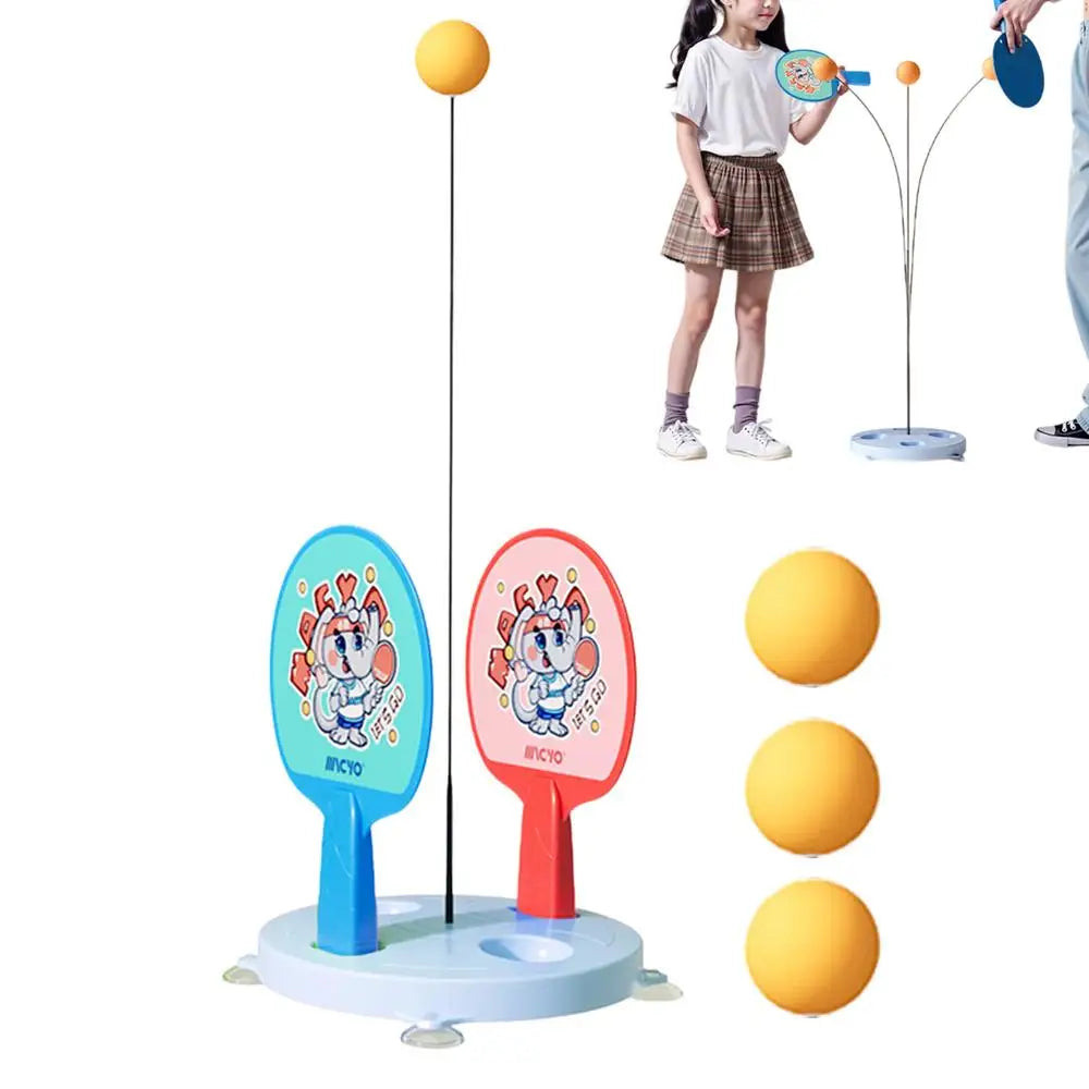 Table Tennis Trainer Table Tennis Elastic Shaft Equipment Trainer Single Sports Accessories For Kids Adults Players Exercise
