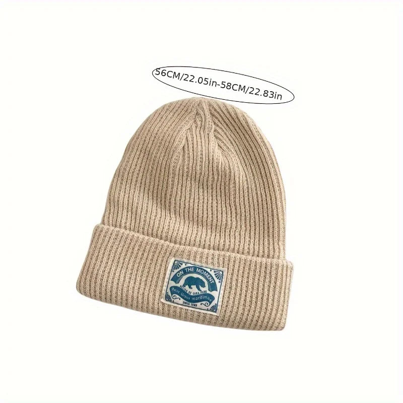 Hats for Men and Women, Autumn and Winter Style, Woolen Couple Hats, Warm Knitted Hats