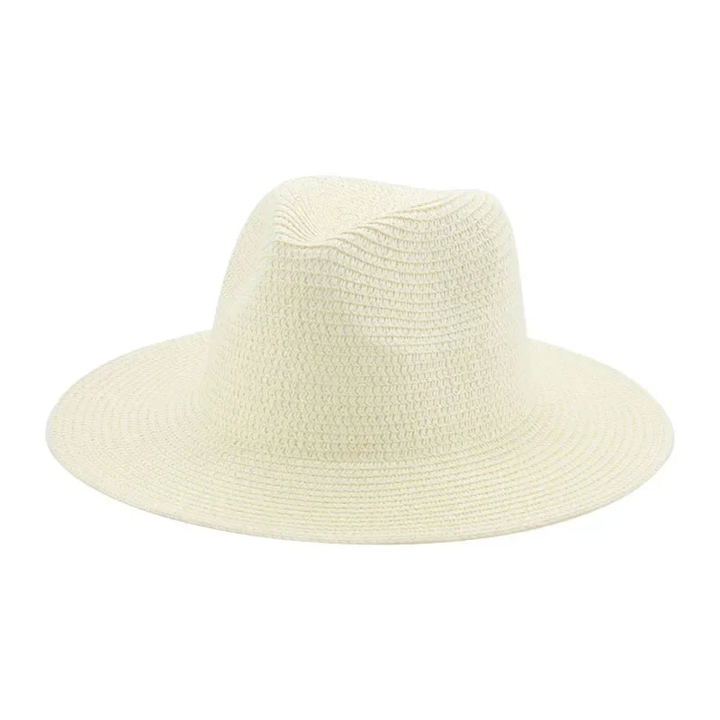 Women's Hat Hats for Women Summer Straw Sun Hats Men's Caps Sun Protection Beach Summer Women Men Panama Straw Hat Gorras Hombre