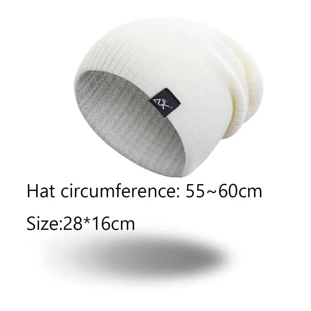 2021 Winter Hats for Woman New Men Beanies Knitted Solid Cute Hat Girls Autumn Female Baggy Cap Warmer Bonnet Ladies Casual Cap