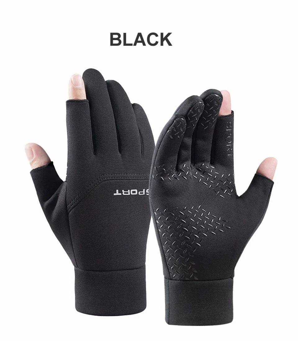 GTUBIKE Winter Men's Women's Warm Gloves Windproof Waterproof Touchscreen Gloves Outdoor Sports Running Fishing Cycling Glove