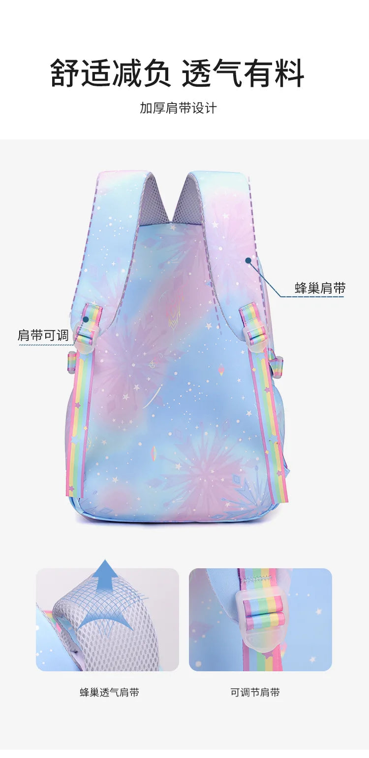 Backpack 2025 Cute Pink Backpacks for Girl Boy Fashion Casual Students Schoolbag Custom printed patterns are available.
