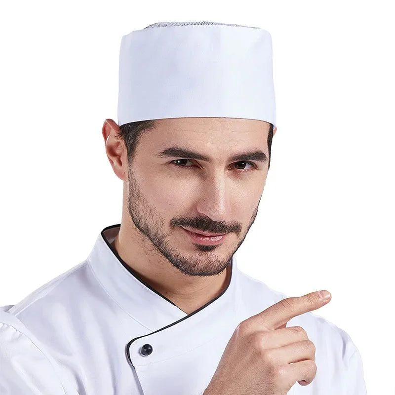 Food service Work Caps Men's Chef Hat Sushi Restaurant Waiter Chef Hat Cafe Bakery Cook Cap Japanese Korean Style Cuisine Hats